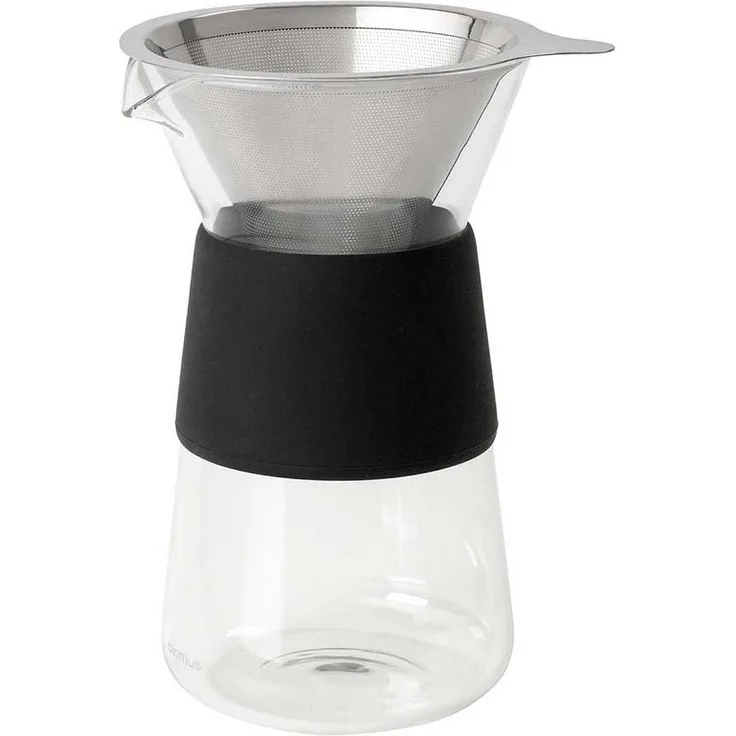 blomus 63690 S GRANEO Kaffeezubereiter, Glas, Schwarz