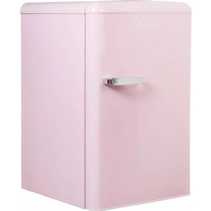 Amica KS15616P / VT 862 AP WID Kühlschrank, freistehend, pink, NoFrost, Breite 55 cm, Energieklasse E – Bild 5