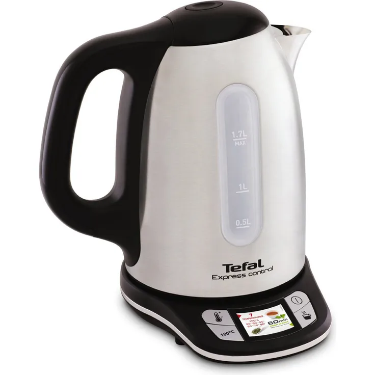 Tefal KI240D10 - KI240D Wasserkocher, Edelstahl, 1.7 liters, Metallic