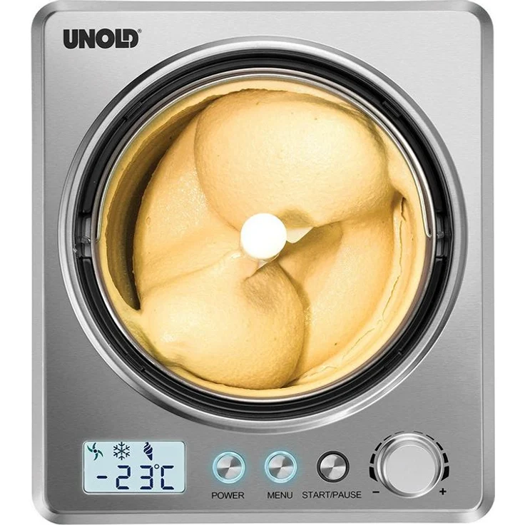 Unold 48880 Eismaschine, Rostfreier Stahl, 2.5 liters, edelstahl gebürstet  – Bild 2