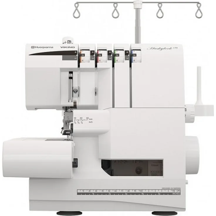 Husqvarna Viking Huskylock s15 4 Faden Overlock Overlock-Nähmaschine, weiß
