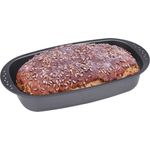 chg 6719-69 Brotbackform, antihaftbeschichtet, anthrazit - metallic, 37 x 20 x 7 cm