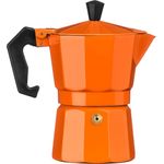 Premier Housewares Espressomaschine 3 Tvasses Aluminium Orange