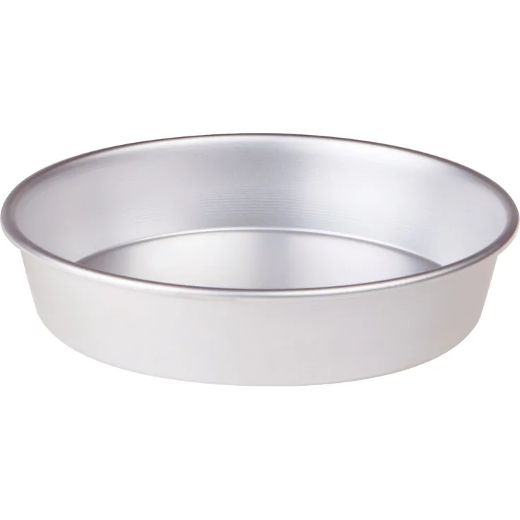 Pentole Agnelli FAMA43 - 630 Konische Kuchenform mit Rand, Aluminium, 30 x 30 x 6 cm