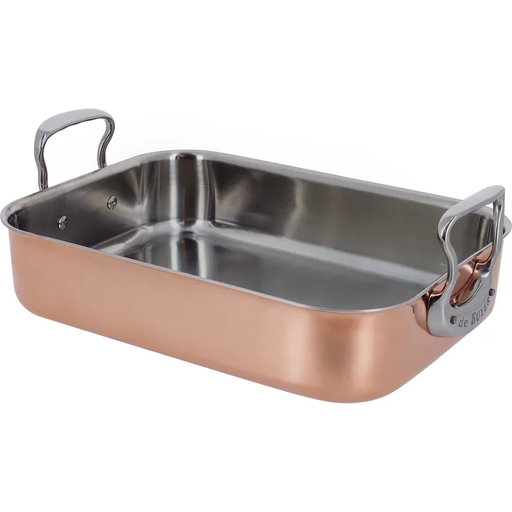 DE BUYER 6427.35 Bratreine, Kupfer 41 x 27 x 13,35 cm