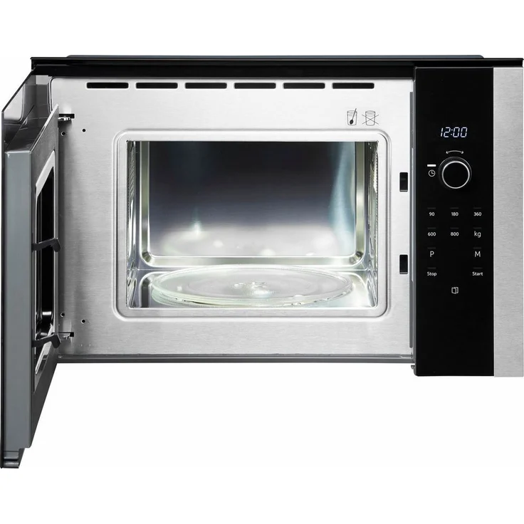 Neff HLAWD23N0 Mikrowelle, Einbaugerät, 20 Liter Garraum, 800 Watt, Auftauen – Bild 3