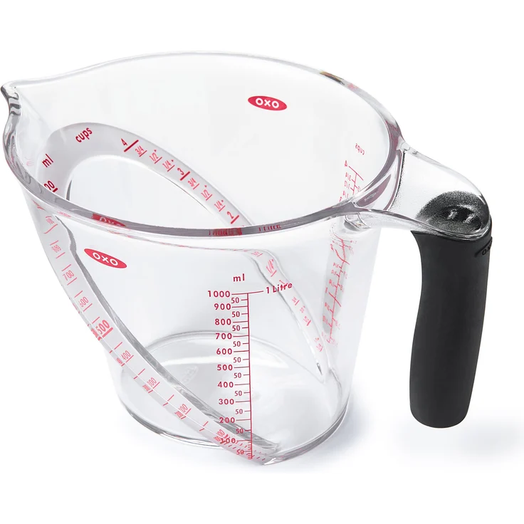 OXO Good Grips Abgewinkelter Messbecher 1 Liter, EU Version – Bild 1