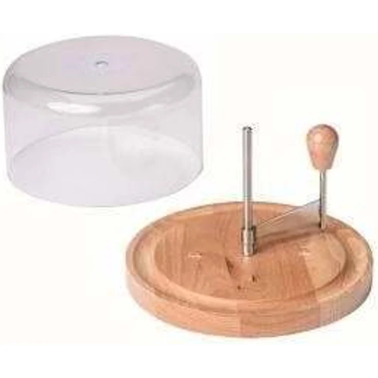 Kesper 68621 Käsehobel mit Haube für ''Tete de moine'' Käse, Ø 21 cm – Bild 1