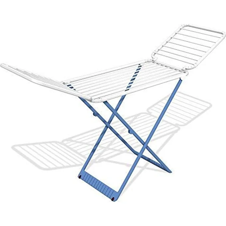 Gimi Perla Boden-Wäscheständer aus 100% Harz, 20 m Trockenlänge