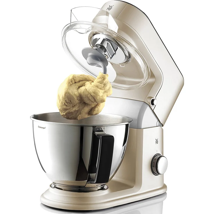 WMF KÜCHENminis Mini-Küchenmaschine mit Planetenrührwerk, 430W, 3L Schüssel, inkl. Patisserie-Set, Standmixeraufsatz, beige – Bild 5
