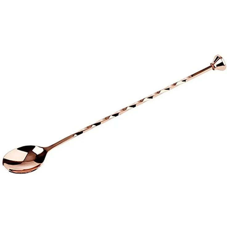 APS 93034 Edelstahl Bar Löffel, 27 cm, Kupfer