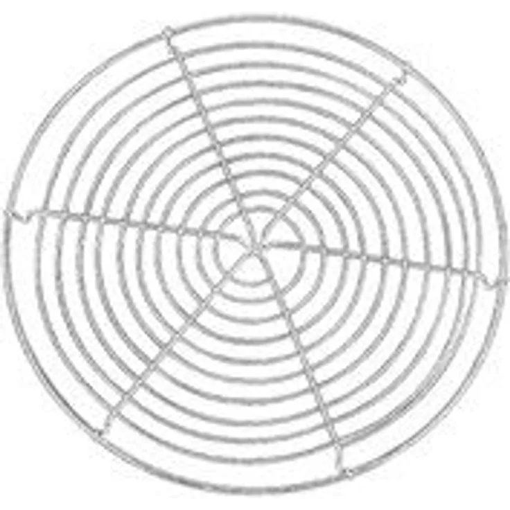 Städter 464070 Tortengitter rund, chrom - silber, 32 x 32 x 1,5 cm