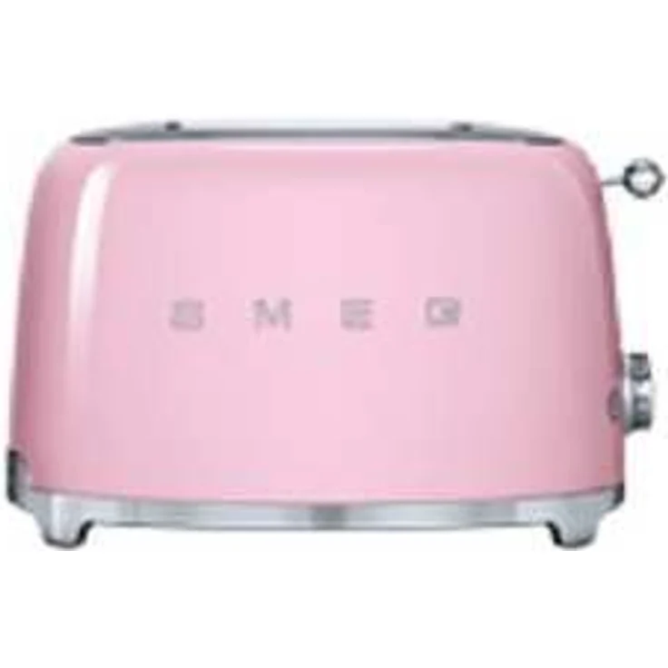 Smeg Toaster TSF02PKEU 4-Scheiben-Toaster, 1500W, 6 Bräunungsstufen, pastellrosa – Bild 1
