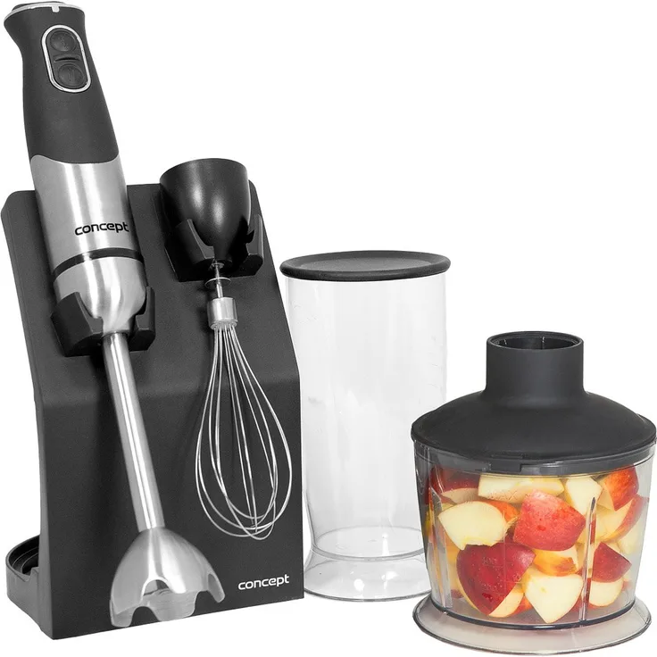 CONPT Hausgeräte TM4735 Stabmixer, soft touch, einige teile aus edelstahl