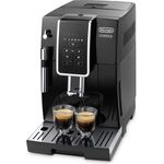 De'Longhi Dinamica ECAM 350.15.B Kaffeevollautomat mit Milchaufschäumdüse für Cappuccino und integriertem Mahlwerk, mit Espresso und Kaffee Direktwahltasten und Digitaldisplay mit Klartext, 2-Tassen-Funktion, schwarz