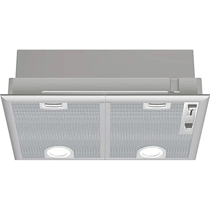 Bosch Serie 4 DHL555BL, Motorhaube, mechanisch betrieben, Nische, Breite: 50 cm, Tiefe: 35 cm, Absaugung und Rückführung (mit zusätzlichem Rückführungsset), Silver Metallic – Bild 1