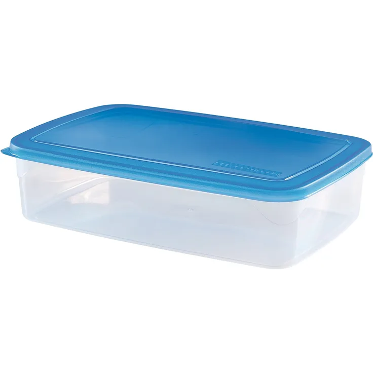 Heidrun 1822 S Behälter Kühlbox Micro, rechteckig, 3 l, transparent/blau
