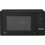 LG MS2042D Mikrowelle, Standgerät, schwarz, 700 Watt, 20 Liter Garraum, antibakteriell beschichteter Innenraum, i-Wave