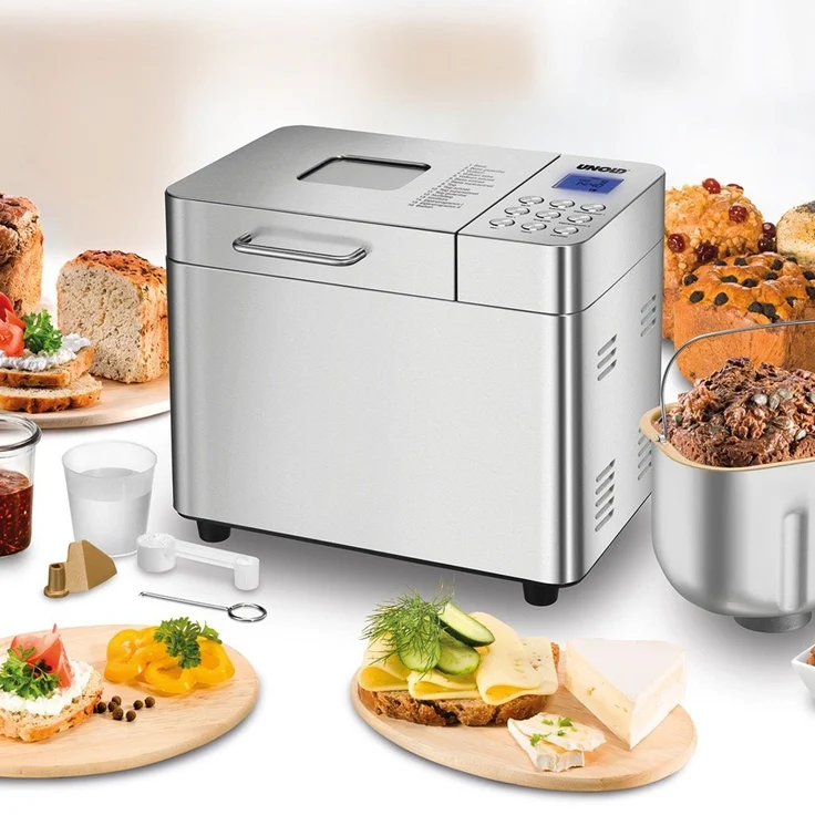 UNOLD Brotbackautomat Backmeister Edel, 550 W, 750-1000 g Brotgewicht, Keramik-Beschichtung, 68456 – Bild 3