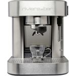 Riviera & Bar 342A Manuelle Espresso-Maschine, massiver Edelstahl, Grau