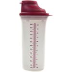 Tupperware Backen Mix-Fix 600 ml Shake-It lila Shaker Mess- Mixbecher Shaky