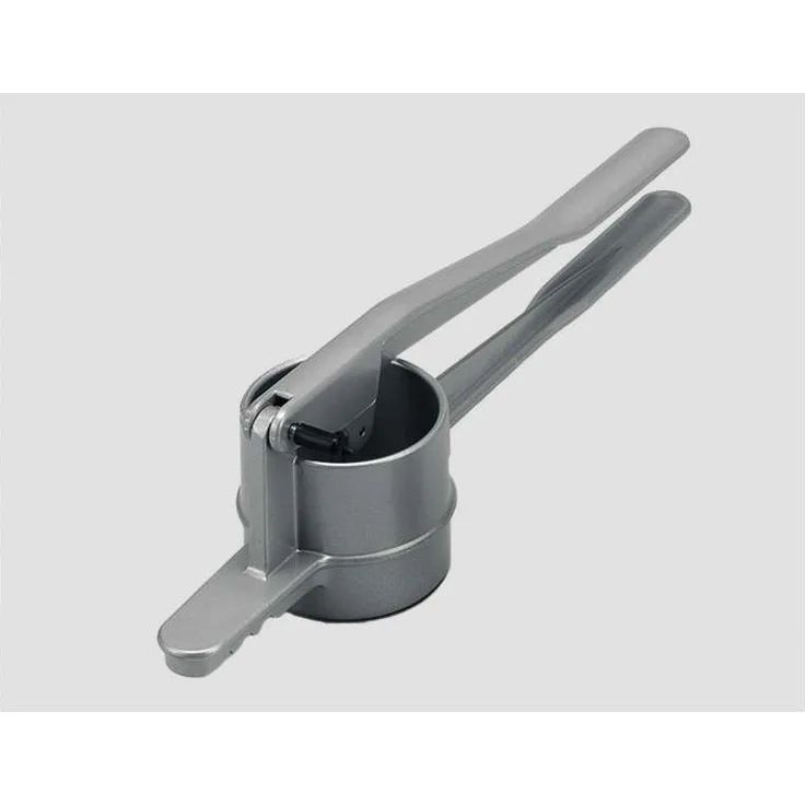 Westmark Spätzle--Kartoffelpresse, Mit runder Lochung, Aluminiumdruckguss, Länge: 41 cm, Spätzlepress, Silber, 61102260