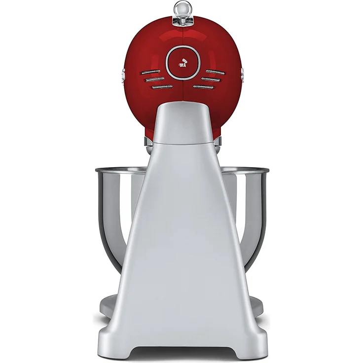 Smeg SMF01RDEU Küchenmaschine, 800W, 4,8 L Edelstahlschüssel, rot, Serie: SMF01  – Bild 4