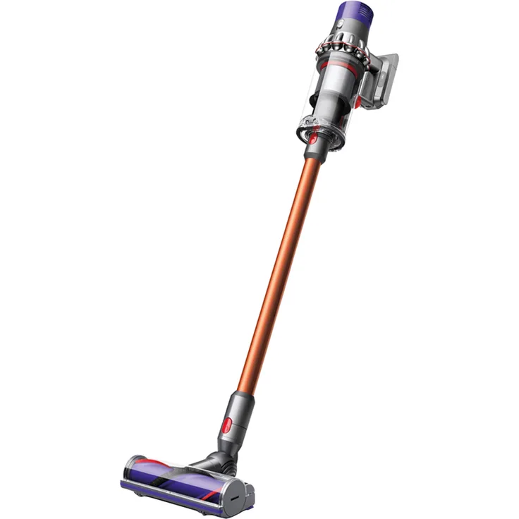 Dyson Cyclone V10 Absolute Handstaubsauger, 60 min Akkubetrieb, Zyklon-Technologie, Wandhalterung und Ladestation