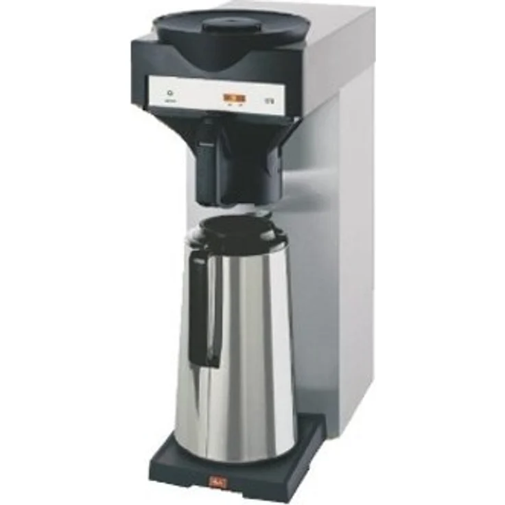 Melitta Filterkaffeemaschine für Isolierkannen, 170 MT, Edelstahl-Schwarz – Bild 1