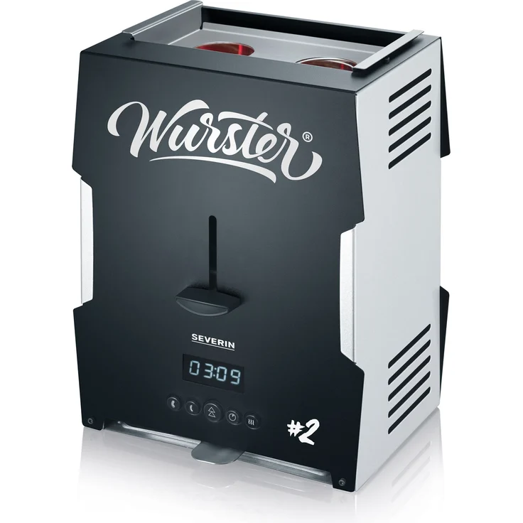SEVERIN 5005-000 WT 5005 Wurster, Edelstahl-Kunststoff, schwarz – Bild 2