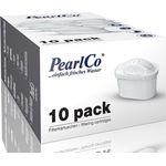PearlCo unimax Kartuschen Pack 10 (komp. mit BRITA Maxtra Filter)