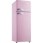 Wolkenstein GK212.4 RT Kühl-Gefrierkombination, freistehend, pink, NoFrost, LED, Lagerzeit bei Störung 18 h, Breite 54,5 cm