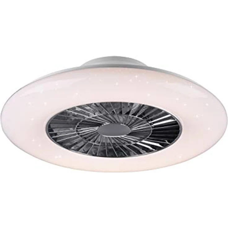 Reality Leuchten R62402106 LED Deckenleuchte mit Ventilator Visby 59,5cm – Bild 1