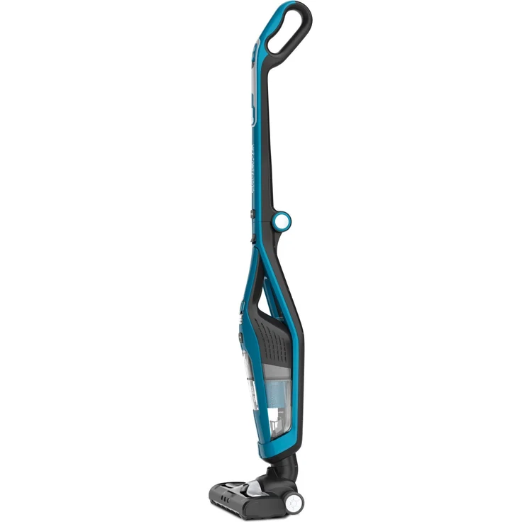 Rowenta RH6751WH Dual Force Handstaubsauger, 45 min Akkubetrieb, Zyklon-Technologie, LED-Frontlicht, freistehend, blau-schwarz – Bild 3