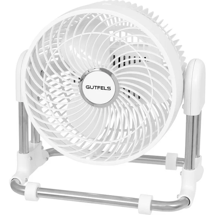 GUTFELS VT 33565 we Tischventilator im White Design, weiß