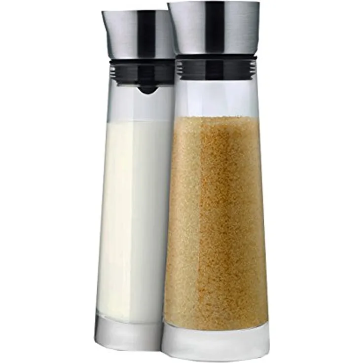 Blomus 63510 Zucker und Sahne Set Macchiato, Edelstahl matt