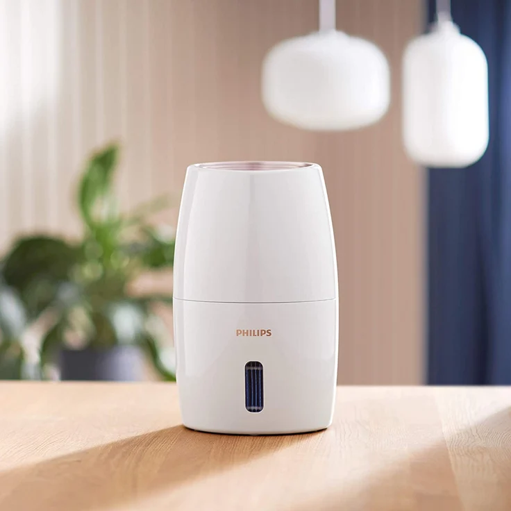 Philips HU2716/10 Luftbefeuchter 2000 Serie, natürliche und hygienische Luftbefeuchtung, weiß/roségold – Bild 6