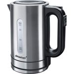 Steba Wasserkocher WK 21 (Inox) | Temperatur einstellbar: 50, 70, 80, 90, 100°C mit farbiger Temperaturanzeige | 1,7 Liter Fassungsvermögen | Leichte Deckelöffnung per Knopfdruck | Wasserstandsanzeige