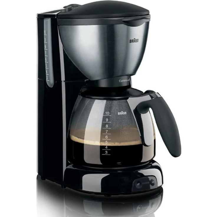 Braun Cafehouse KF 570-1 Filterkaffeemaschine (1100 W) schwarz – Bild 1