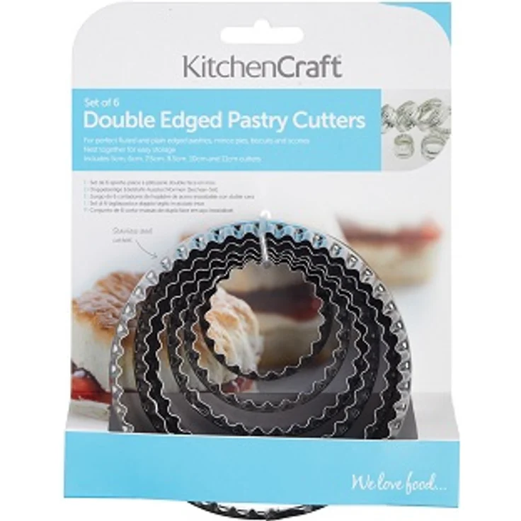 ausstecherset rund-kartell Edelstahl 6-teilig