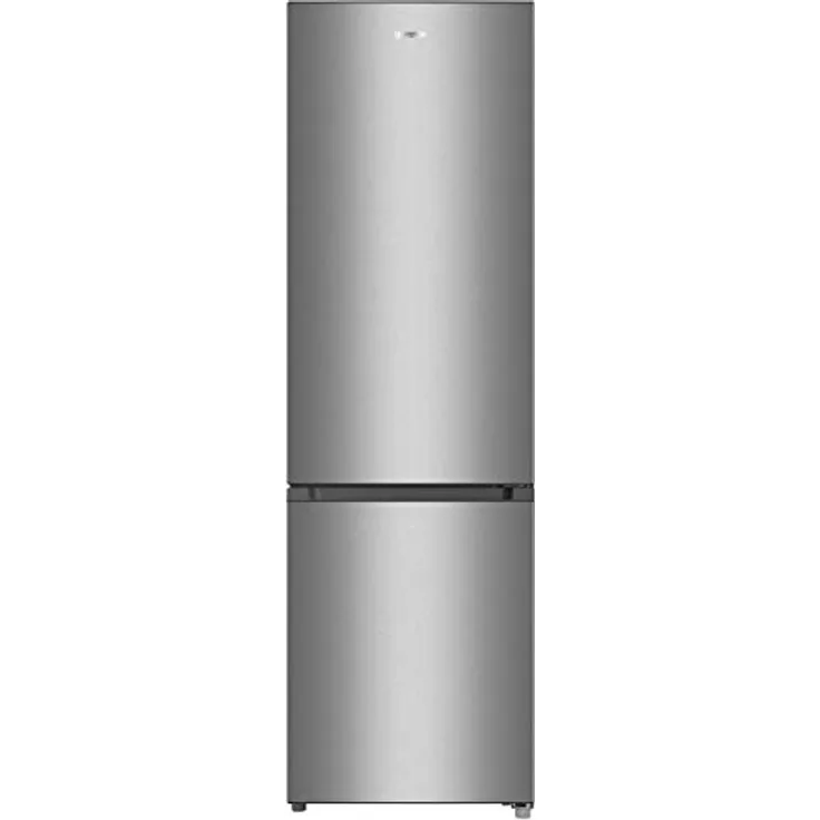 Gorenje RK 4182 PS4 Kühl-Gefrierkombination, freistehend, silber, Abtauautomatik im Kühlteil, LED, Breite 55 cm