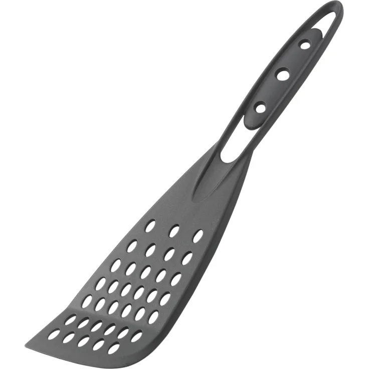 PEDRINI Lillo Schaufel Frittierkorb, Nylon, schwarz, 38.5 x 7 x 2 cm