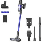 Eufy HomeVac S11 Infinity Handstaubsauger, 40 Akkubetrieb, mit Ersatzakku, 120AW Saugkraft, Vortex-Technologie, blau-schwarz