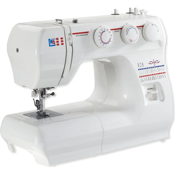 W6 N 1235/61 Freiarm-Nähmaschine, weiß – Bild 2