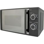 Caso M20 EASY Design Mikrowelle, Standgerät, 20 Liter Garraum, 700 Watt, Drehteller 25,5cm, einfache Bedienung anthrazit