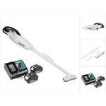 Makita DCL 180 RM W 18 V Li-Ion Akku-Staubsauger Weiß + 2x 4,0 Ah Akku + Ladegerät