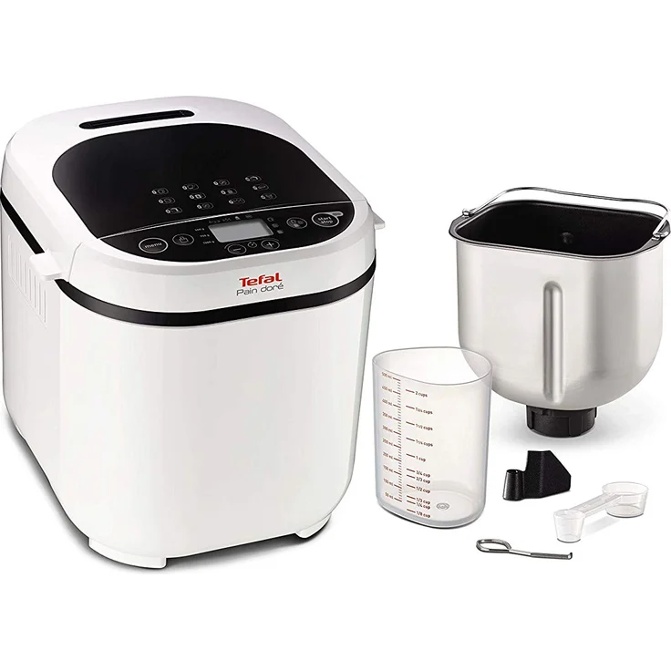Tefal PF210138 Brotbackautomat, 720 W, 12 Programme, 1 kg Brotgewicht – Bild 2