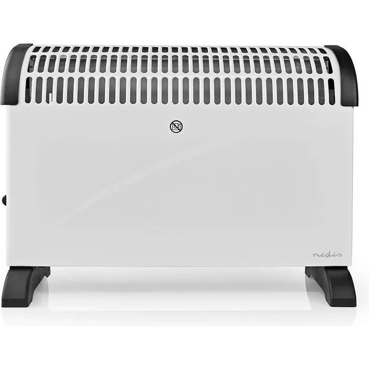 Nedis Konvektionsheizgerät | Thermostat | 3 Stufen | 2000 W | Weiß, Konvektor