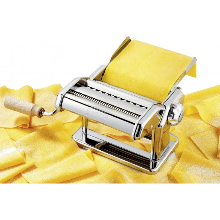 Imperia 20600 Nudelmaschine manuell 15 cm Walzenbreite, verchromter Stahl, 6 verschiedene Stärken – Bild 2