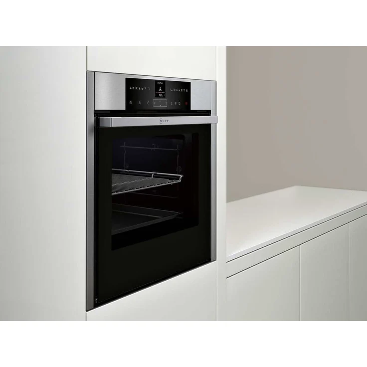 Neff B45VR22N0 (BVR 4522, Backofen, A+, Einbaugerät, elektrisch, Volumen 71 l, Breite 59,6 cm, Selbstreinigung hydrolytische Selbstreinigung, Heißluft, Heißluft Eco, Ober-Unterhitze (konventionell) – Bild 5